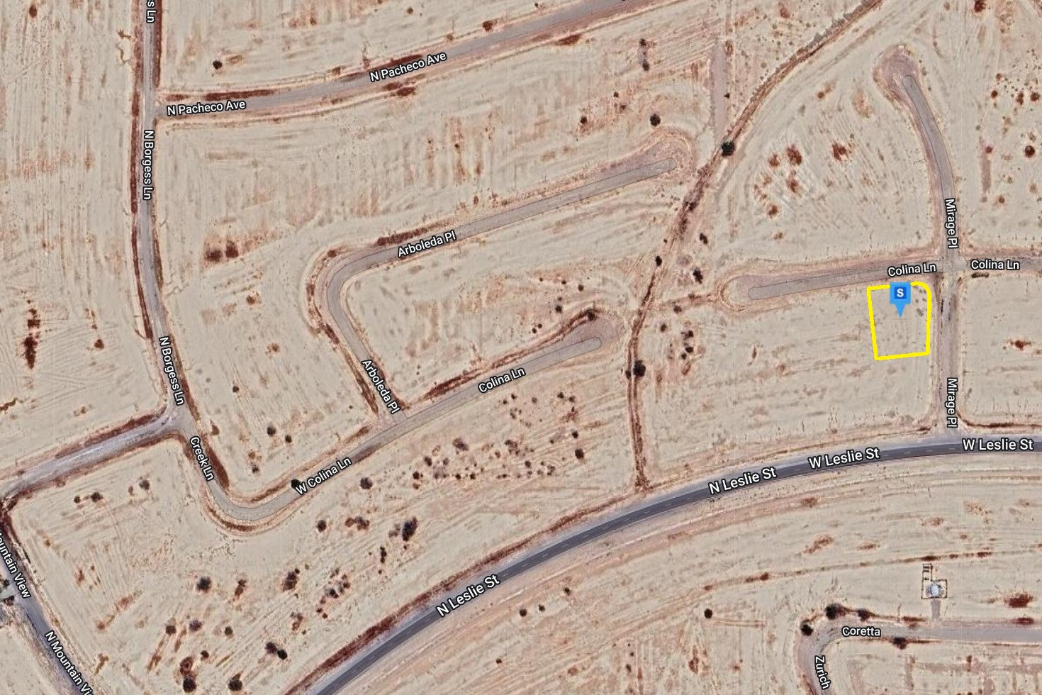 0.2880 Acre Pahrump, Nye County, NV