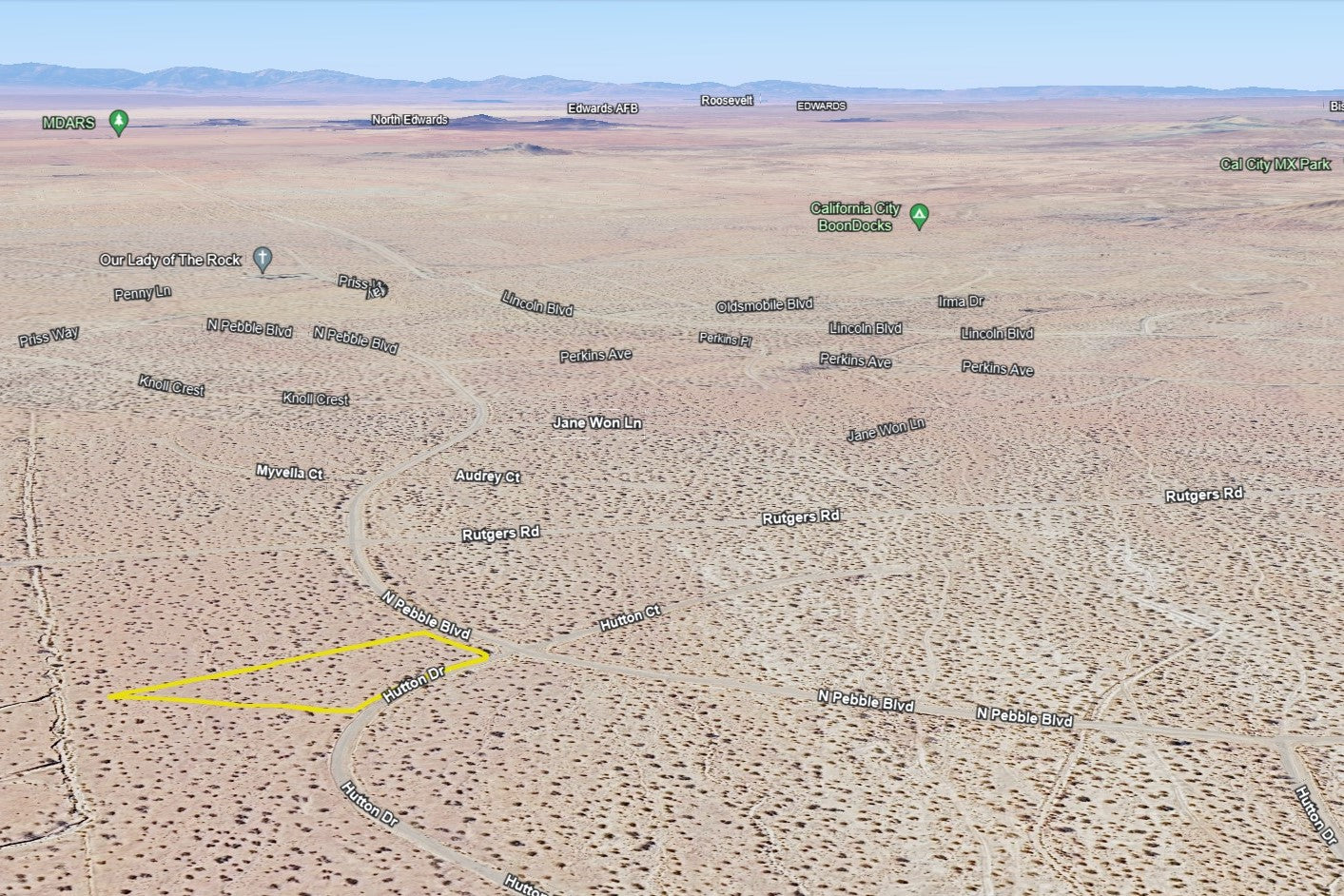1.91 Acres California City, Kern County, CA