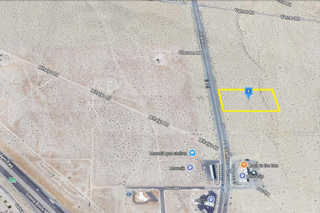 4.58 Acres Cathedral City, Riverside County, CA (Power & Paved Road)