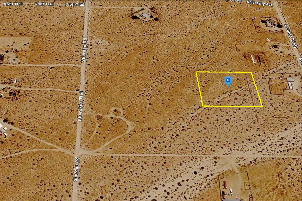 2.20 Acres Landers, San Bernardino County, CA (Power)