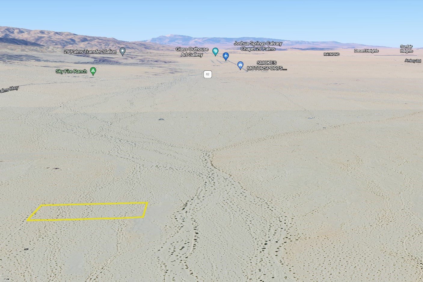 5 Acres Twentynine Palms, San Bernardino County, CA