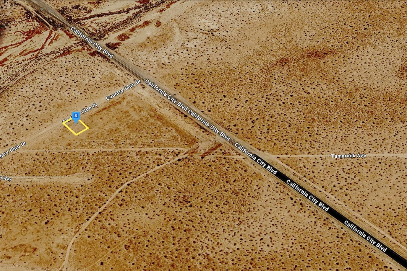 0.22 Acre California City, Kern County, CA (Power)