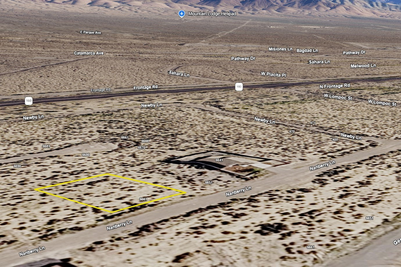 0.2020 Acre Pahrump, Nye County, NV (Power)