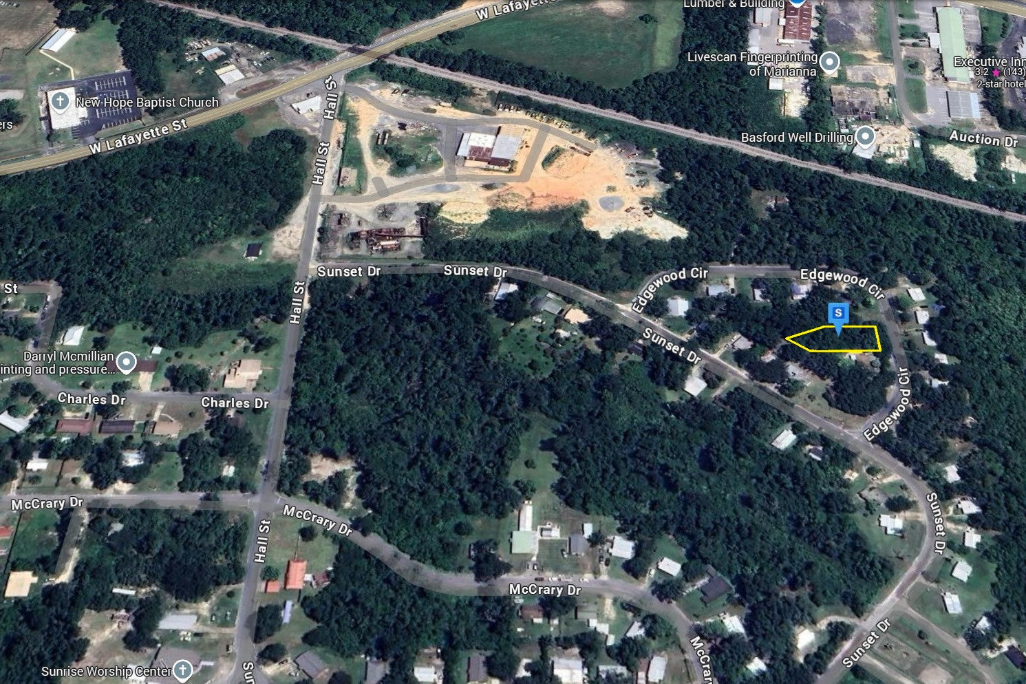 0.23 Acre Marianna, Jackson County, FL (Power, Water, & Paved Road)