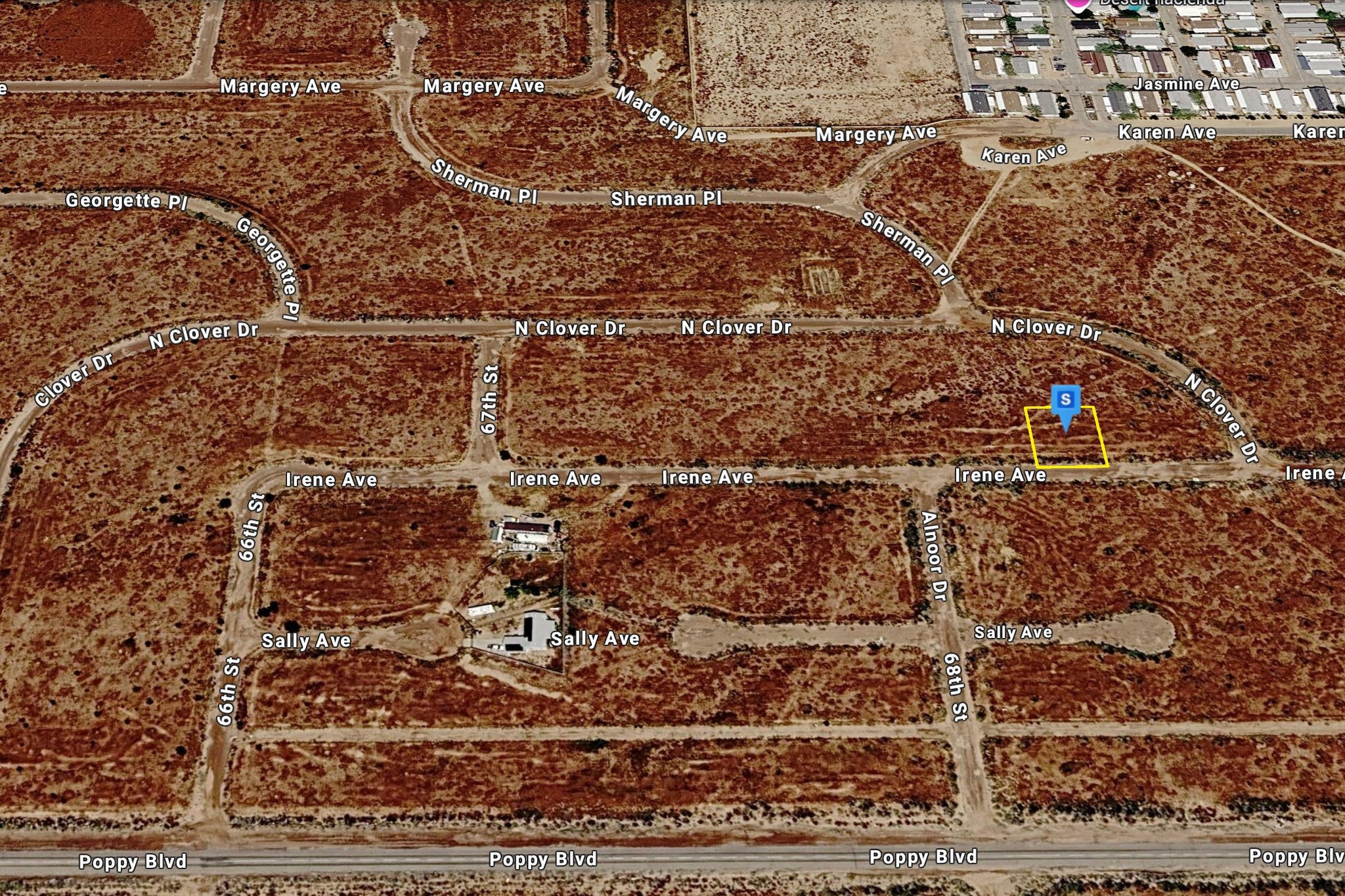 0.23 Acre California City, Kern County, CA (Water)