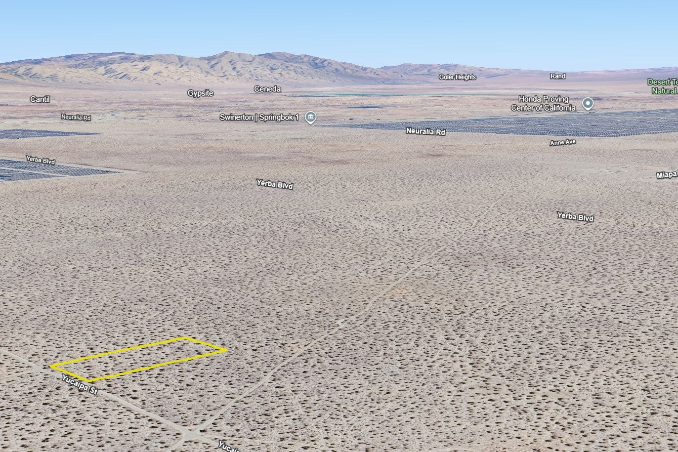 1.25 Acres Mojave, Kern County, CA