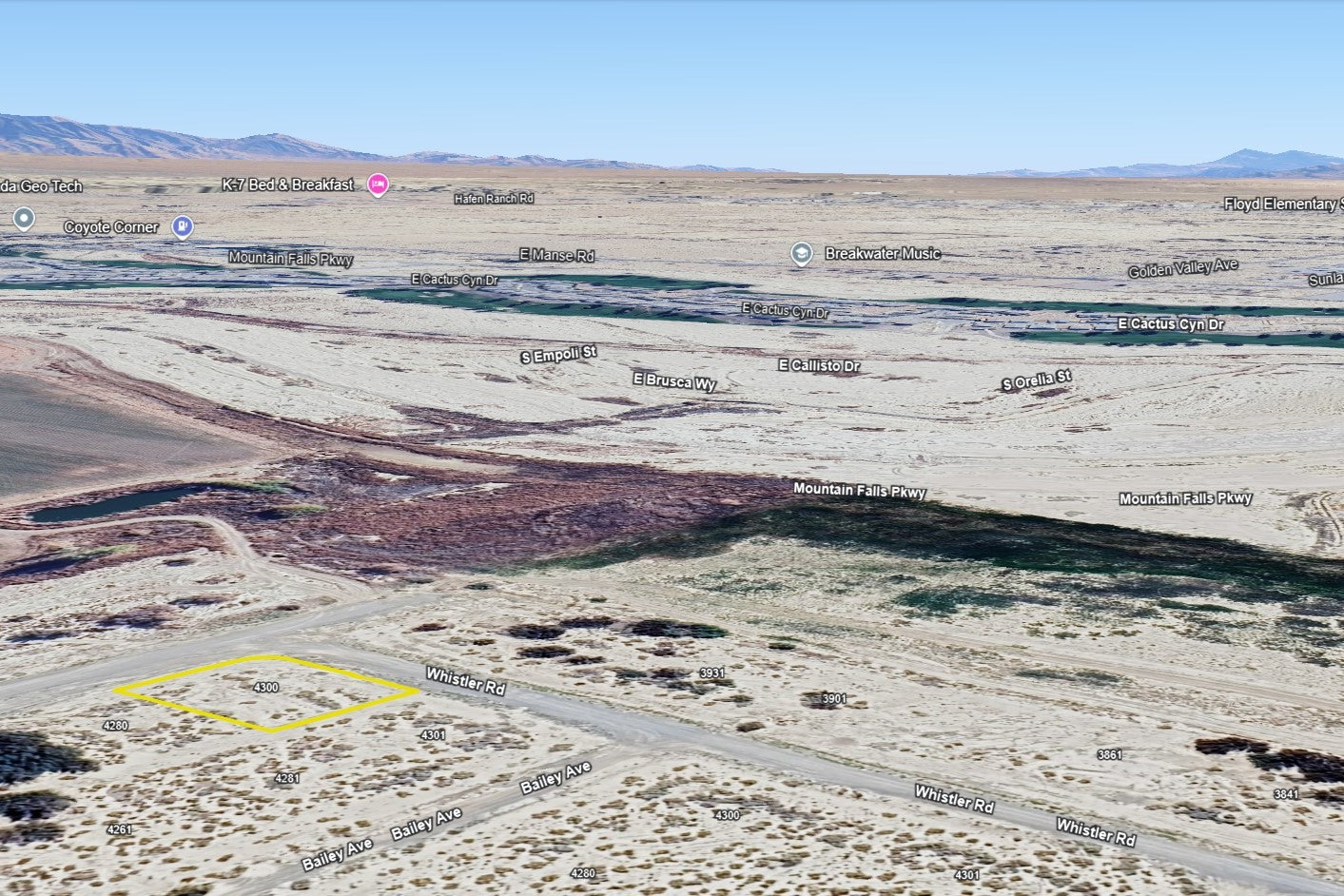 0.2810 Acre Pahrump, Nye County, NV (Paved Road)