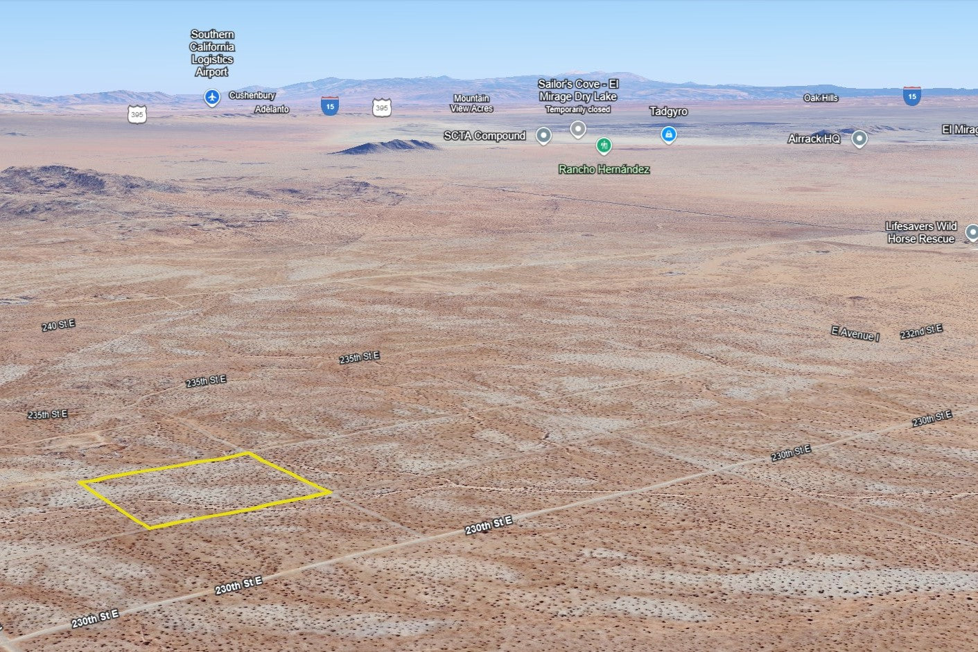 10 Acres Lancaster, Los Angeles County, CA