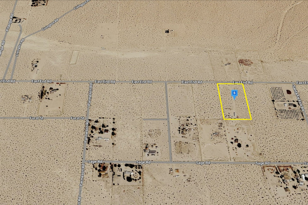 4.81 Acres Lucerne Valley, San Bernardino County, CA (Power)