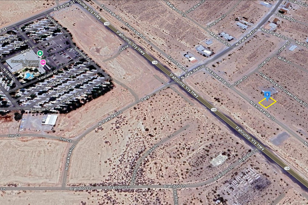 0.1240 Acre Pahrump, Nye County, NV (Power)