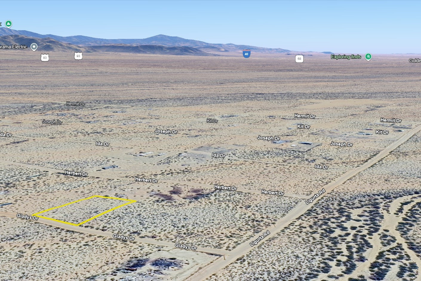 1.02 Acres Golden Valley, Mohave County, AZ (Power)