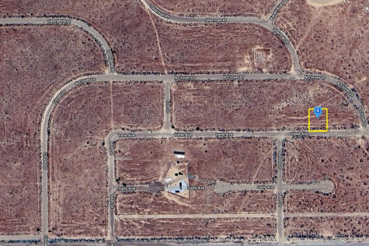 0.23 Acre California City, Kern County, CA (Water)