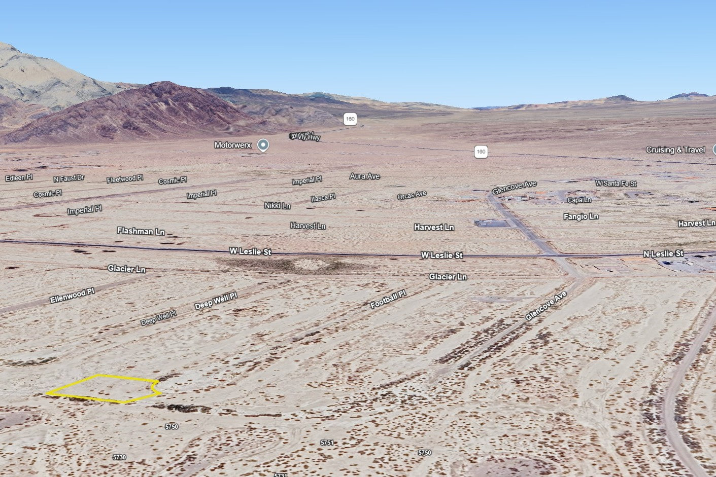 0.2260 Acre Pahrump, Nye County, NV
