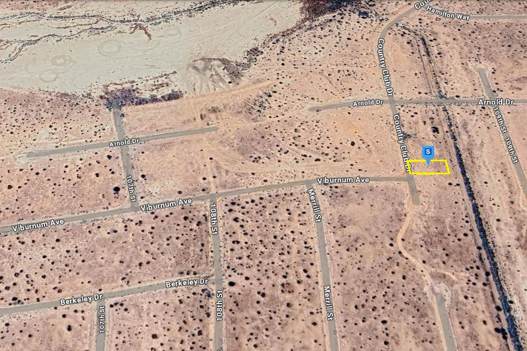 0.17 Acre California City, Kern County, CA (Power)