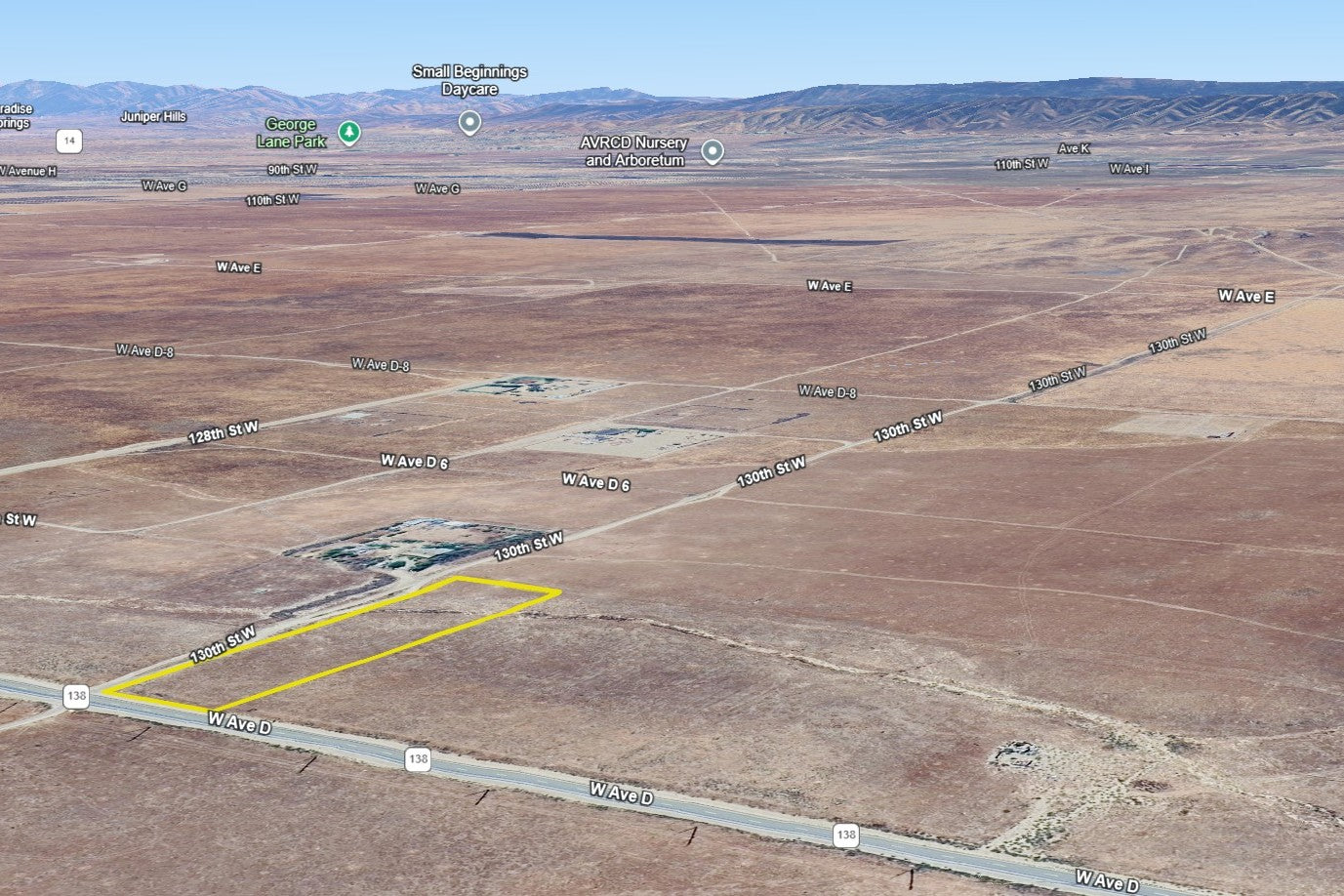 2.39 Acres Lancaster, Los Angeles County, CA (Power & Paved Road)