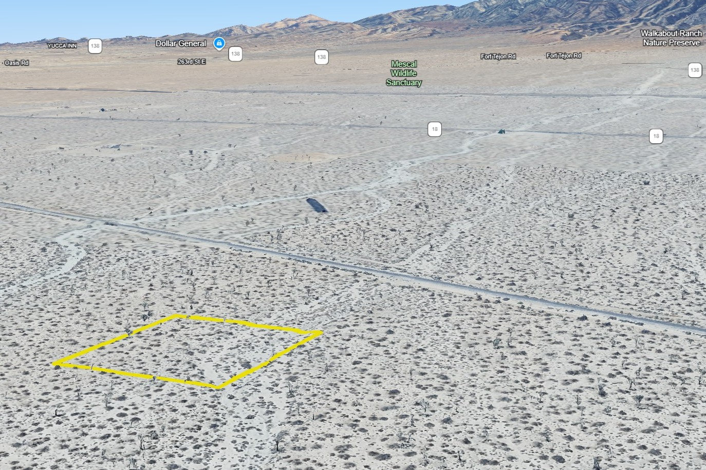 2.50 Acres Llano, Los Angeles County, CA