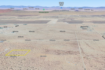 2.50 Acres Mojave, Kern County, CA