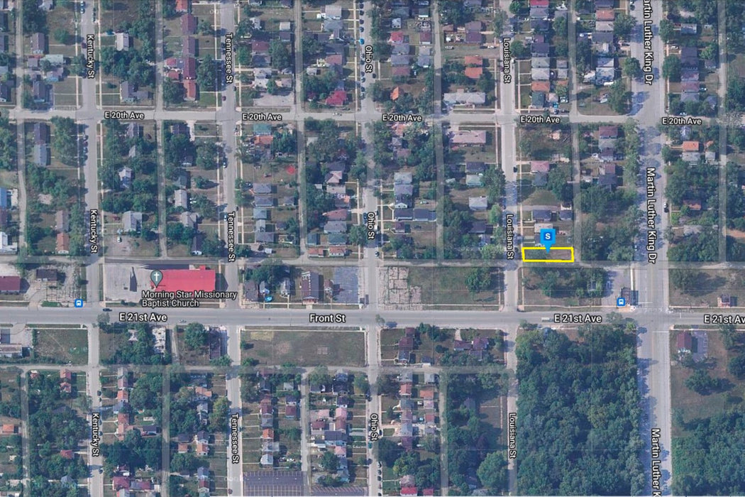 0.11 Acre Gary, Lake County, IN (Power, Water, & Paved Road)