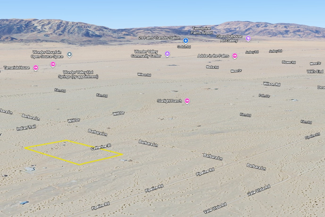 5 Acres Twentynine Palms, San Bernardino County, CA (Power)