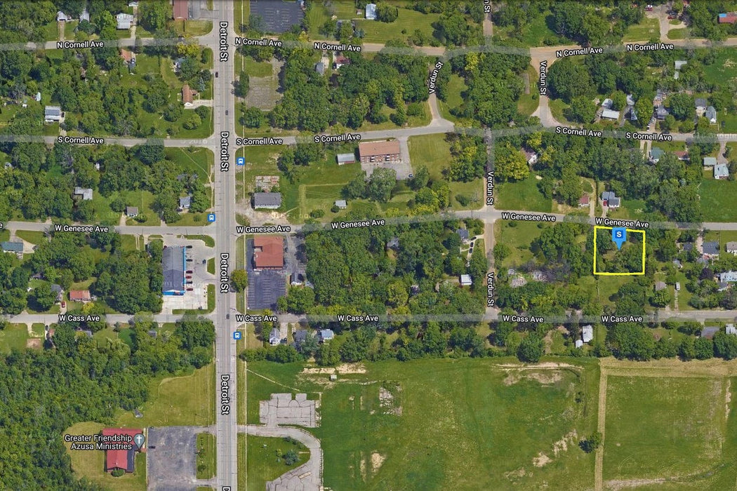 0.43 Acre Flint, Genesee County, MI (Power, Water, & Paved Road)