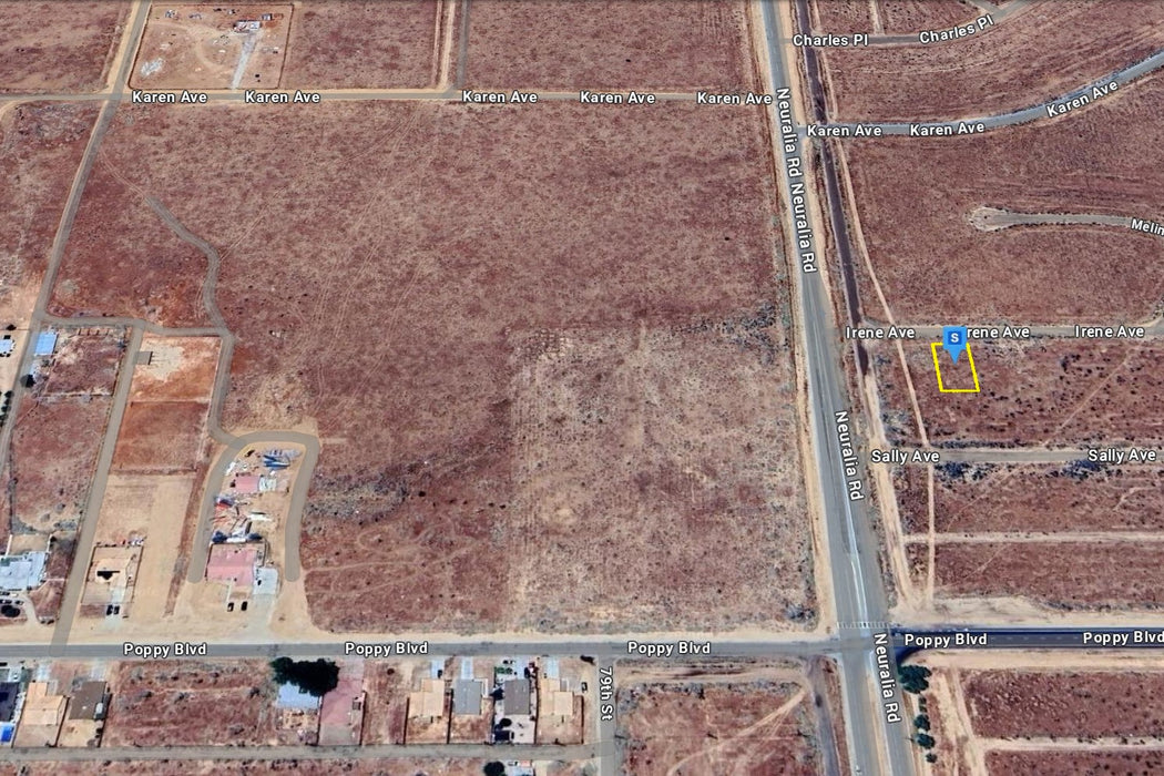 0.15 Acre California City, Kern County, CA (Water)