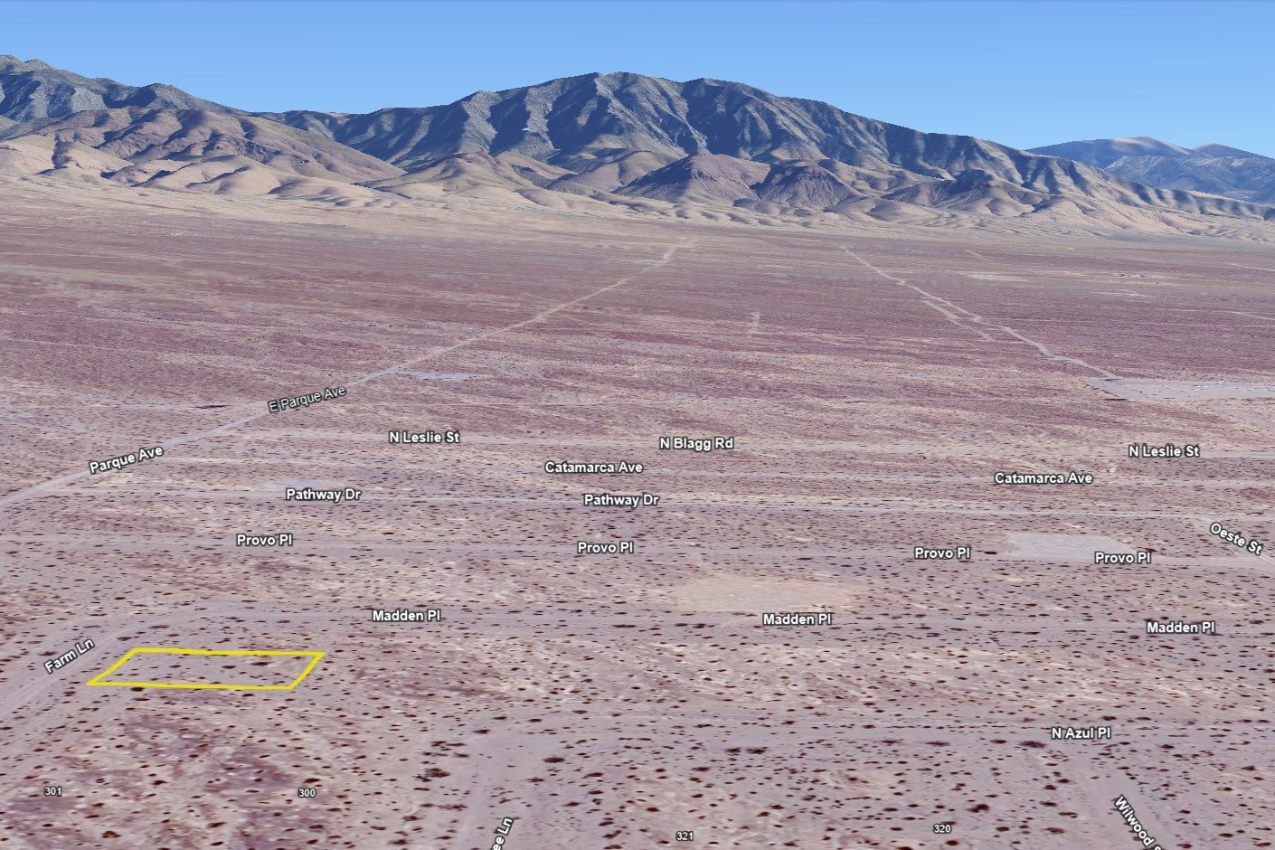 0.20 Acre Pahrump, Nye County, NV (Power)