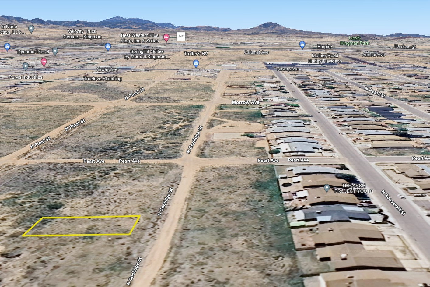 0.11 Acre Kingman, Mohave County, AZ (Power & Water)