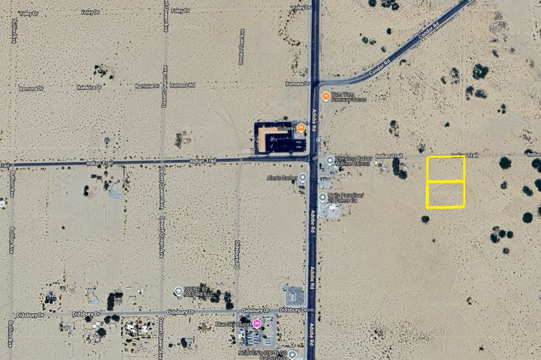 3.45 Acres Twentynine Palms, San Bernardino County, CA (Power)