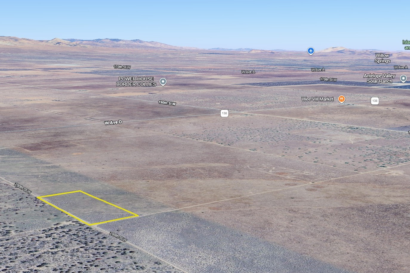 6.35 Acres Lancaster, Los Angeles County, CA