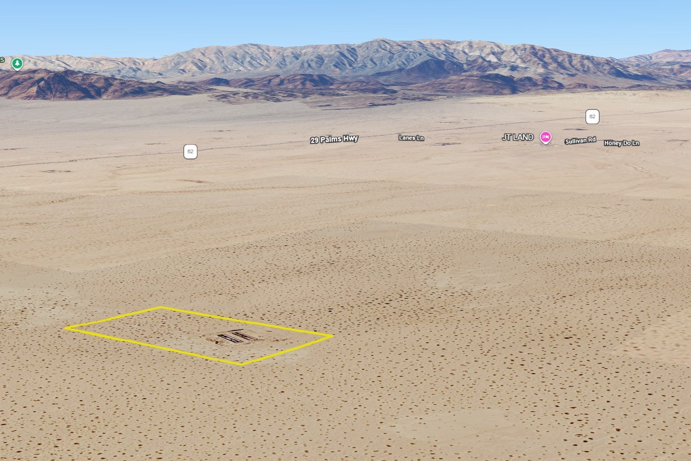 5 Acres Twentynine Palms, San Bernardino County, CA