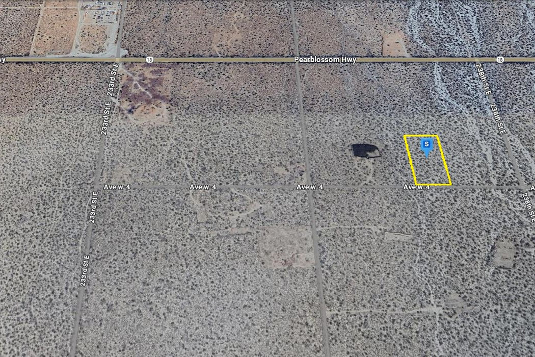 2.33 Acres Llano, Los Angeles County, CA