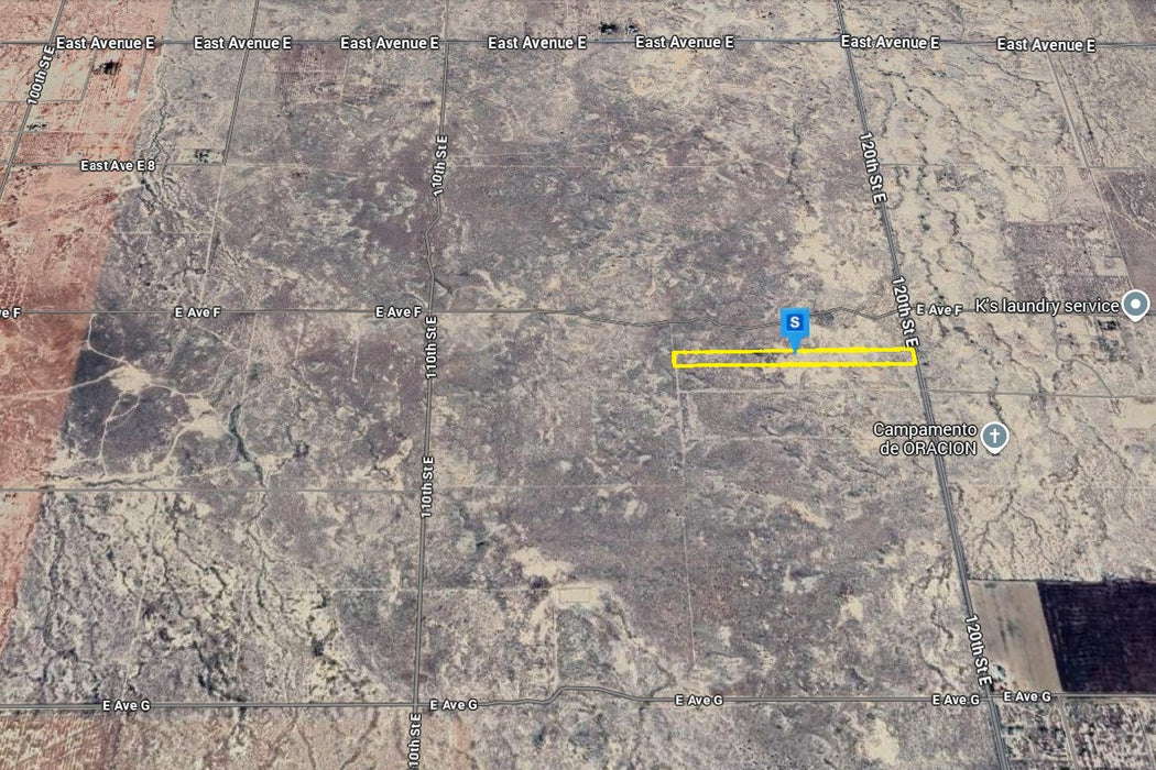 13.18 Acres Lancaster, Los Angeles County, CA (Power & Paved Road)