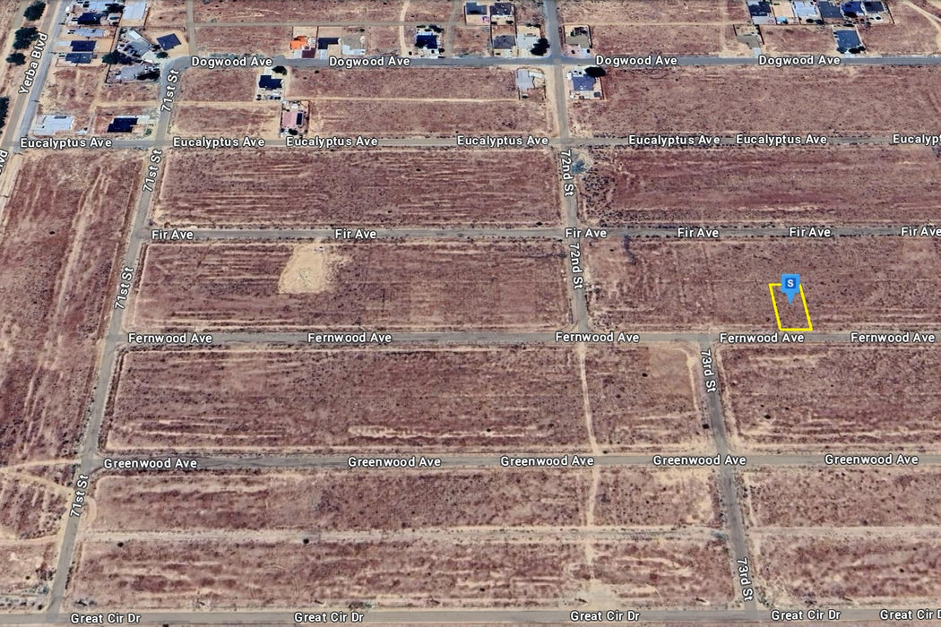 0.19 Acre California City, Kern County, CA (Water)