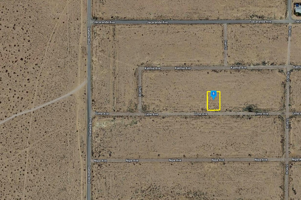 0.23 Acre California City, Kern County, CA