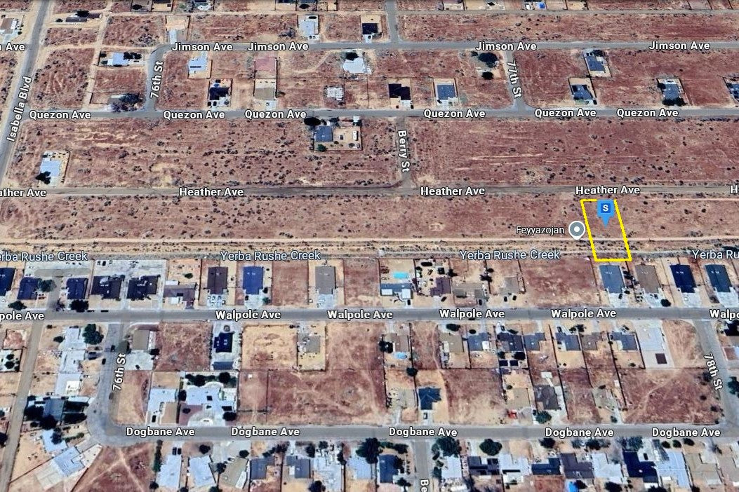 0.37 Acre California City, Kern County, CA (Power & Water)