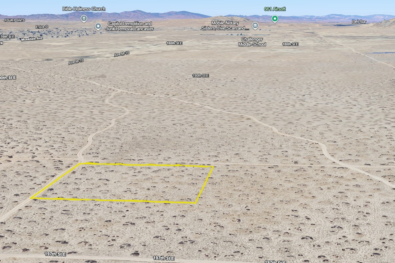 2.21 Acres Lancaster, Los Angeles County, CA
