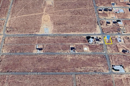 0.23 Acre California City, Kern County, CA (Power, Water, & Paved Road)