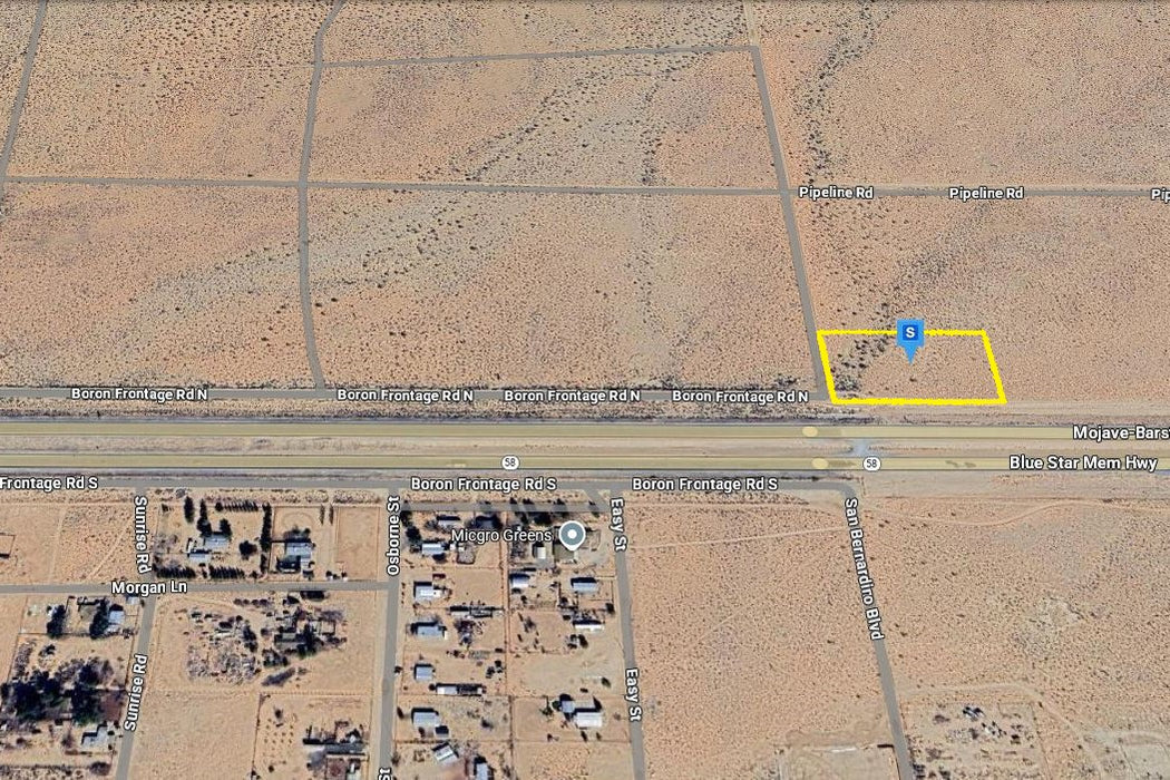 2.77 Acres Kramer Junction, San Bernardino County, CA