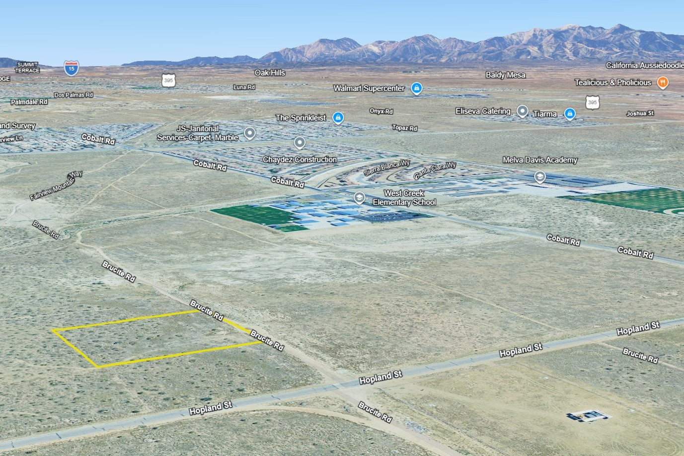 2.50 Acres Victorville, San Bernardino County, CA