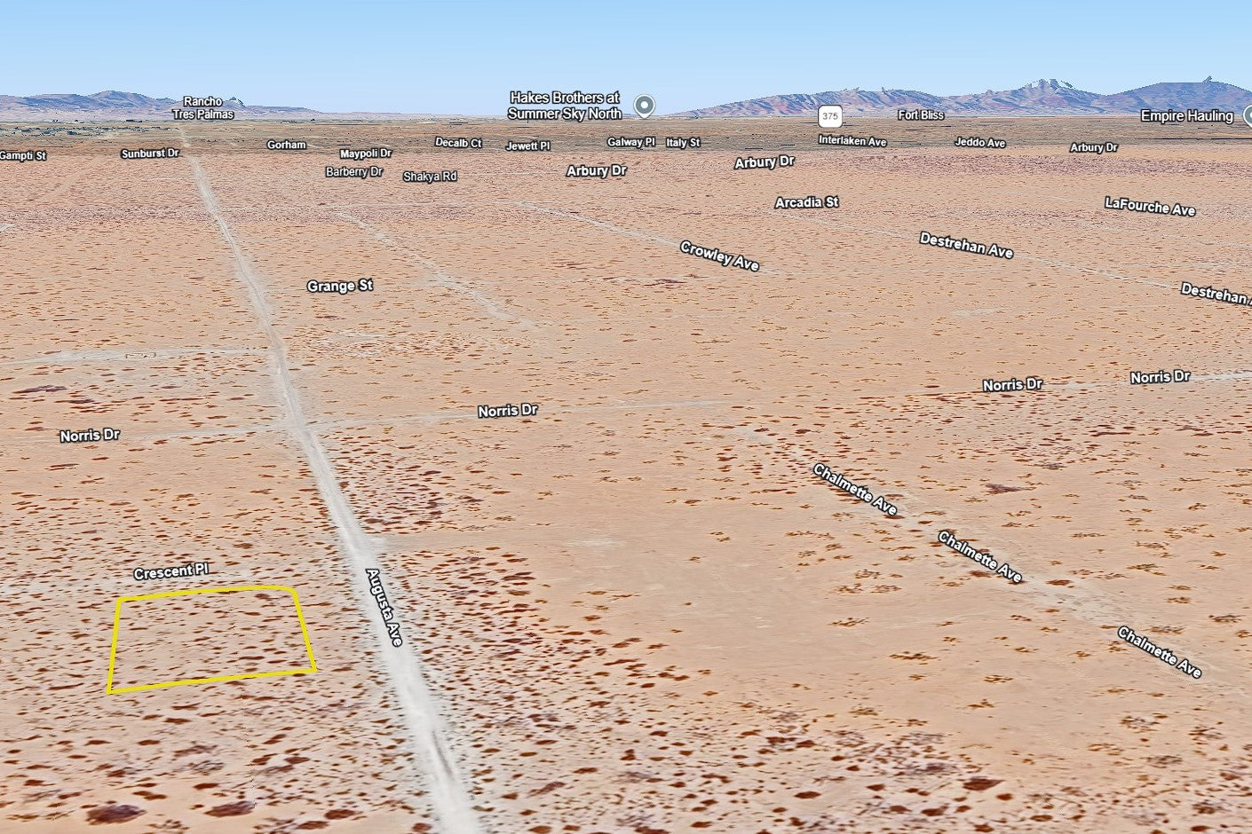 0.27 Acre El Paso, El Paso County, TX