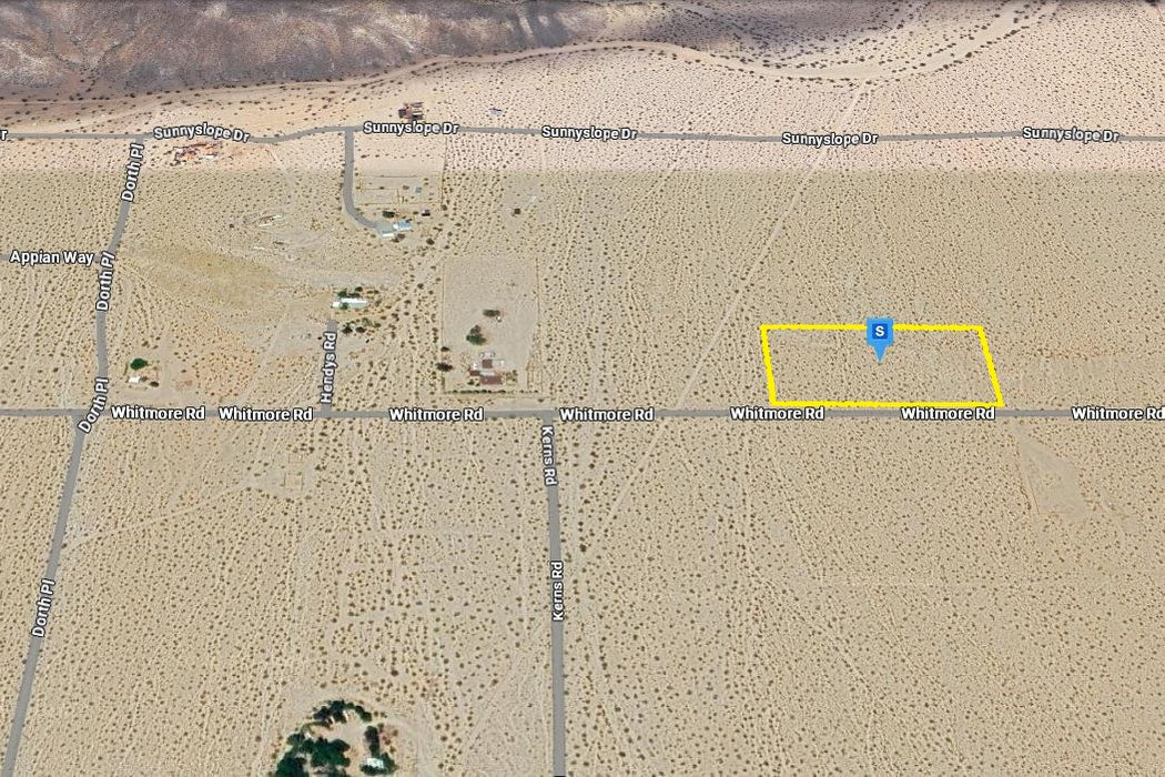 5 Acres Twentynine Palms, San Bernardino County, CA