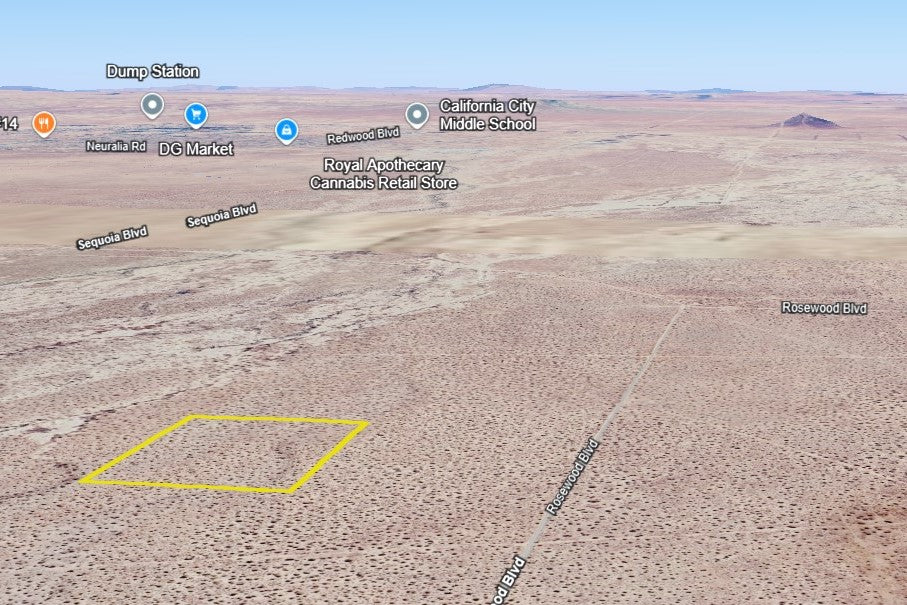 8.57 Acres California City, Kern County, CA