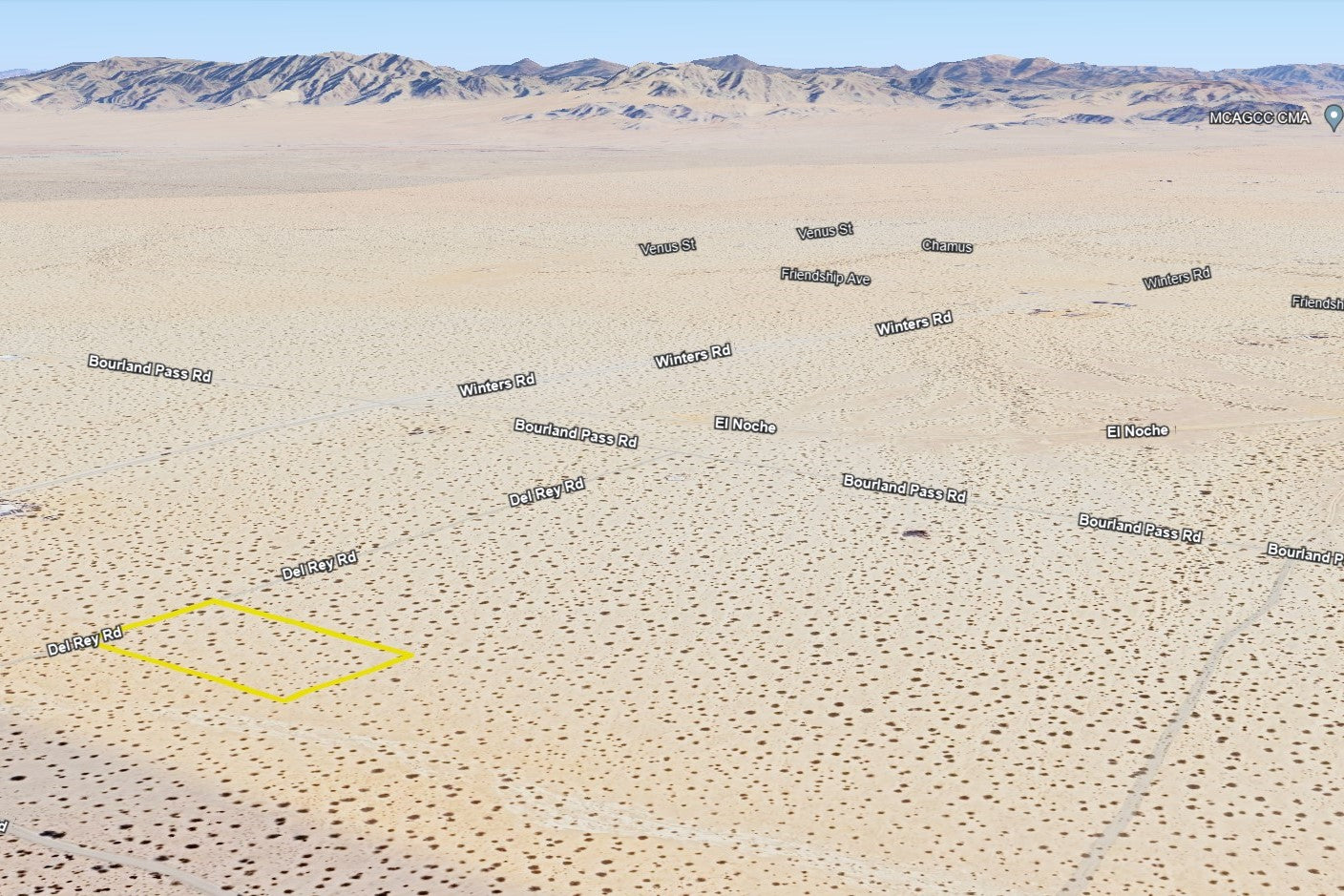 1.25 Acres Twentynine Palms, San Bernardino County, CA (Power)