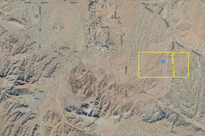 81.11 Acres Juniper Hills, Los Angeles County, CA (Paved Road)