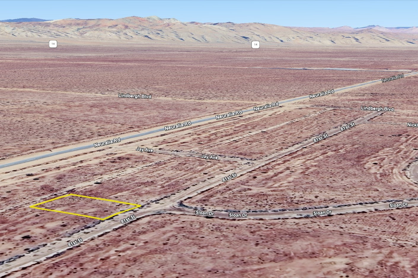 0.24 Acre California City, Kern County, CA (Power)