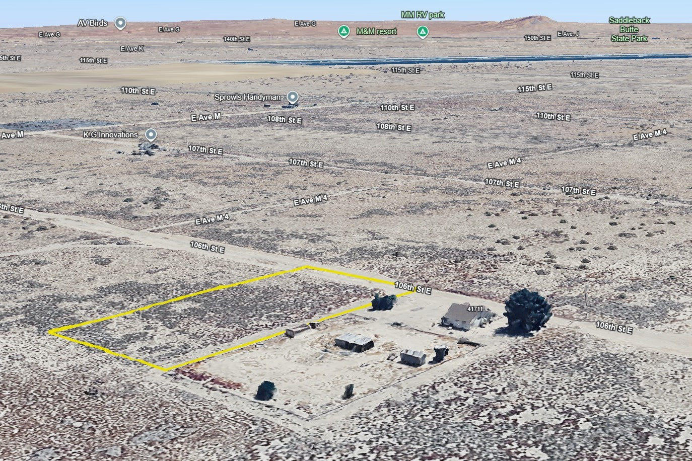 1.18 Acres Palmdale, Los Angeles County, CA (Commercial Lot & Power)