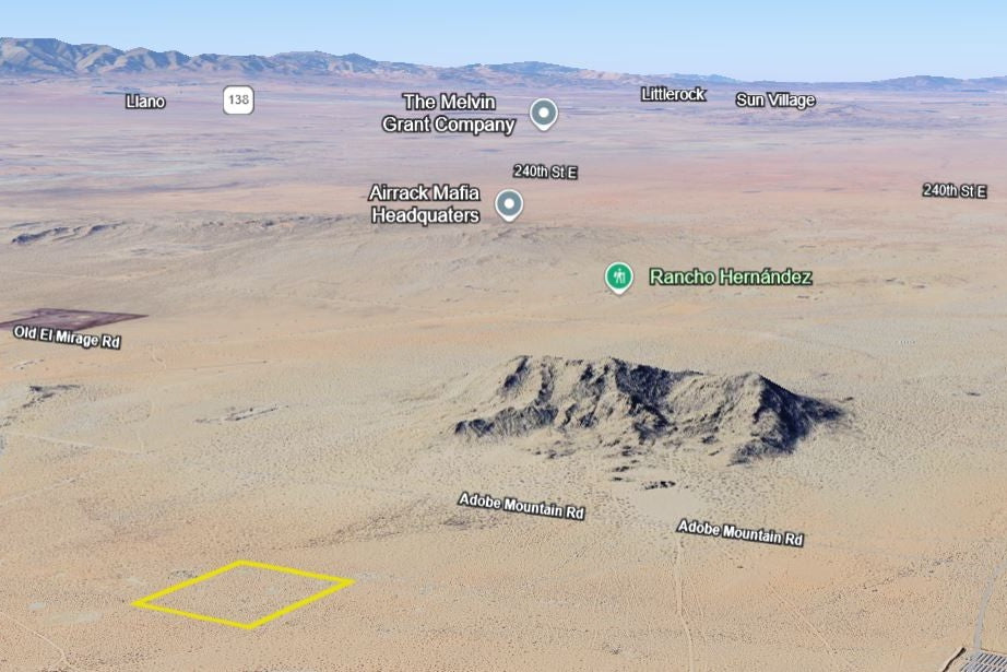 10 Acres Adelanto, San Bernardino County, CA