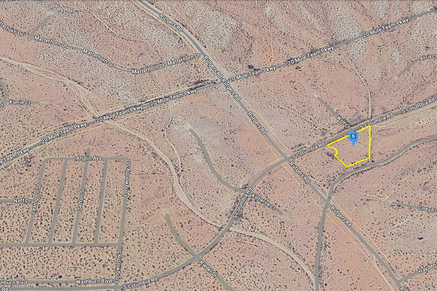 2.38 Acres California City, Kern County, CA