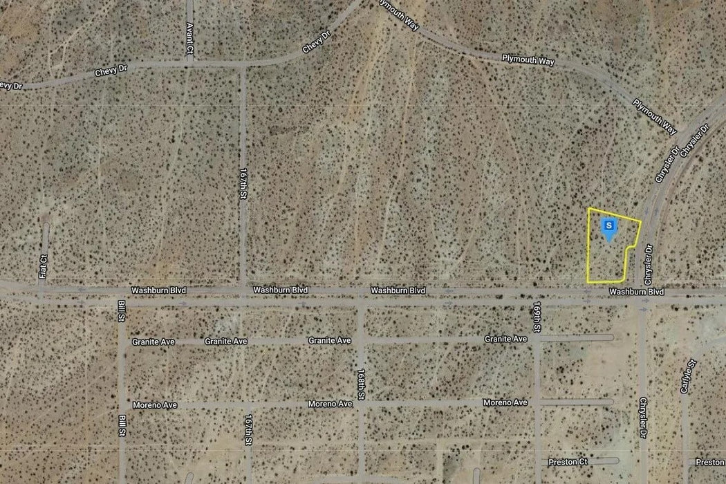 1.59 Acres California City, Kern County, CA