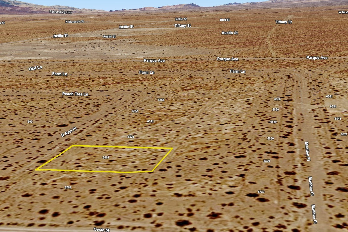 0.2020 Acre Pahrump, Nye County, NV